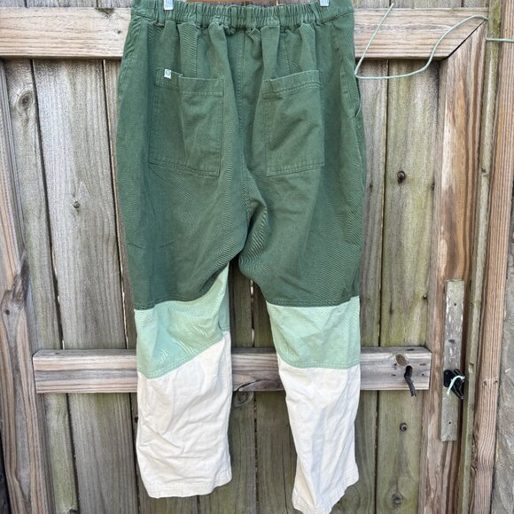 Big Bud Press Work Pants Color Block Green Power Pant - Picture 2 of 7